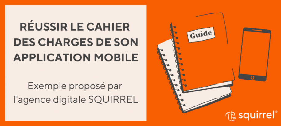 cahier des charges de son application mobile