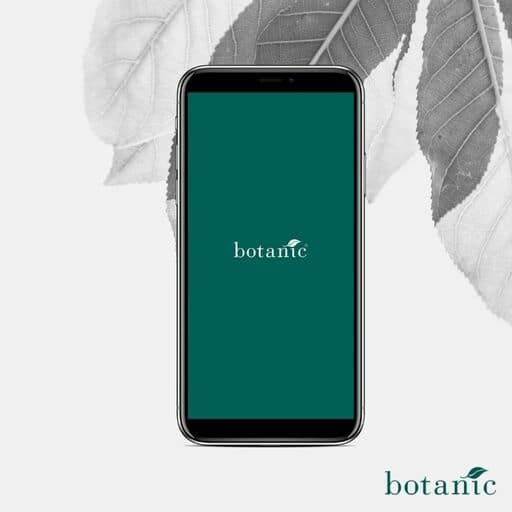 Accueil application Botanic