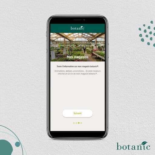 Application magasin Botanic