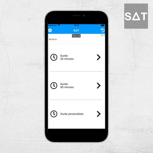 Les durées sur SAT