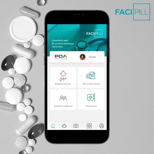 Rappel prise de médicament sur FACIPILL