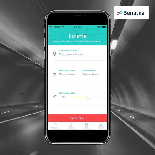 Récapitulatif infos location de voiture sur Benatna