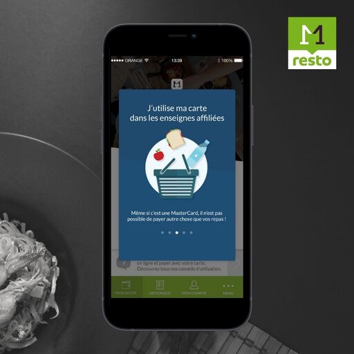 Utiliser sa carte sur Monetico Resto