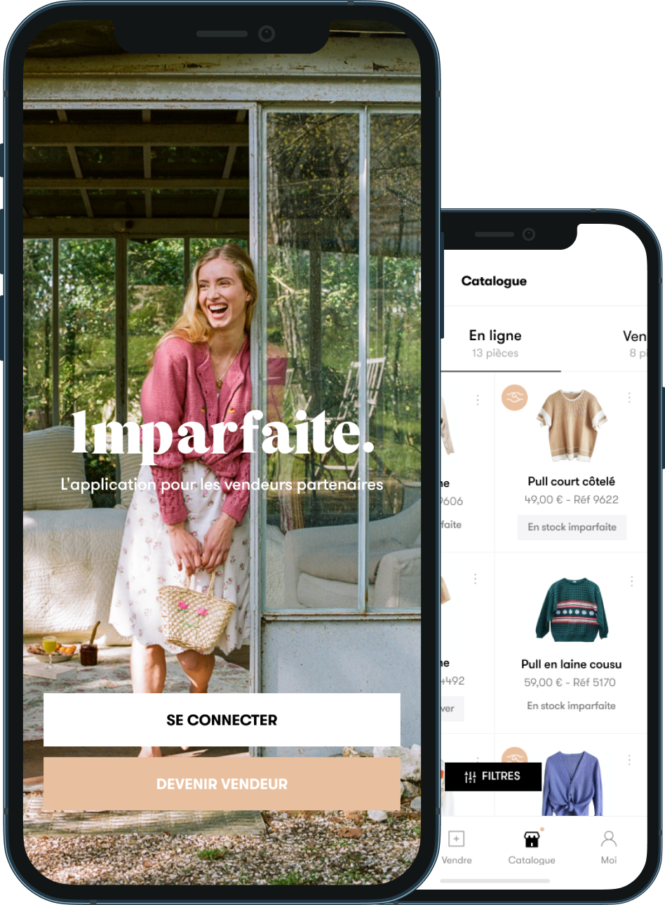 application mobile imparfaite