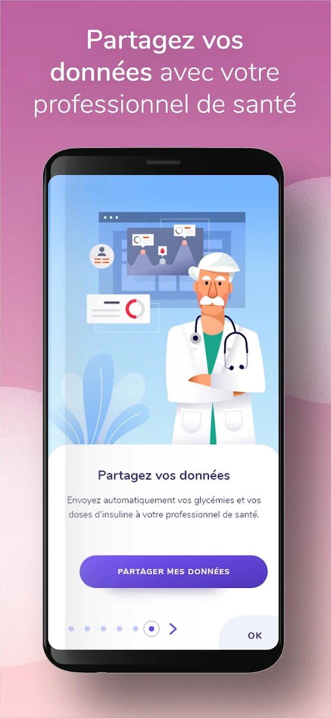 plus de suivi avec votre medecin gluci chek