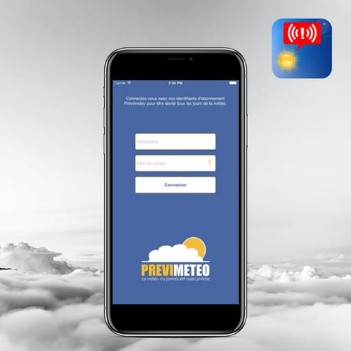 se connecter à alertes prévimétéo