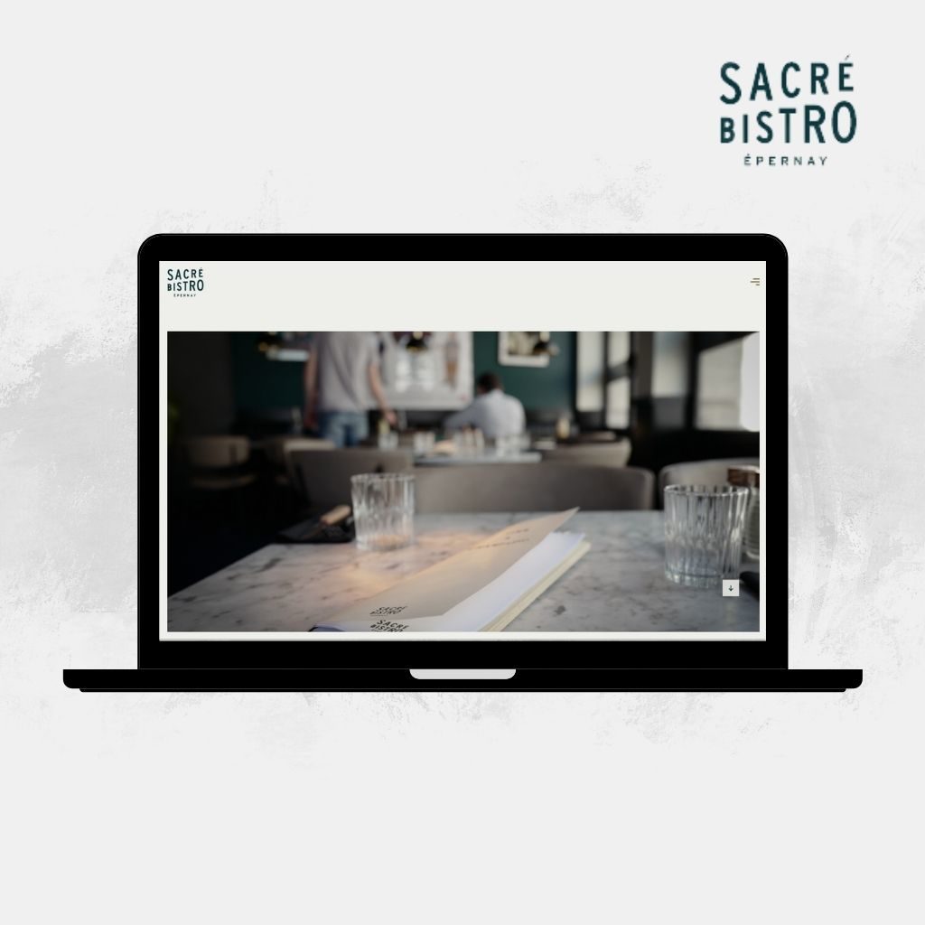 Site Interner Sacré Bistro