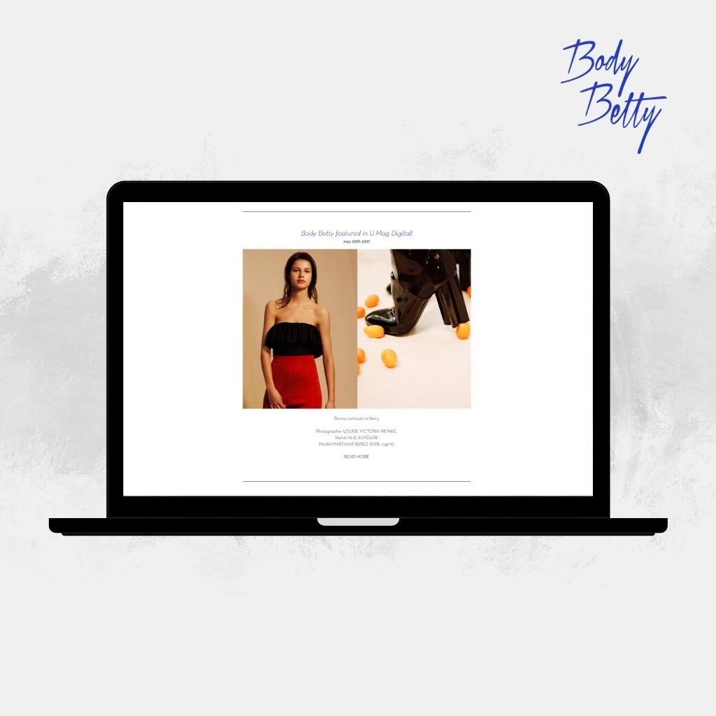 Site e-commerce Body Betty