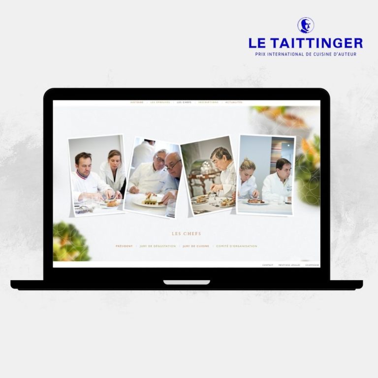 Site Internet Le TAITTINGER