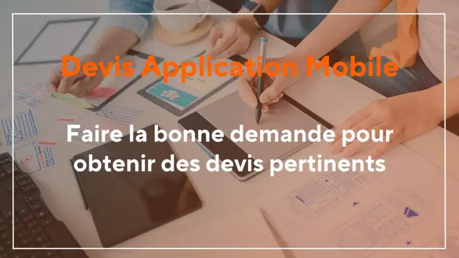 devis application mobile