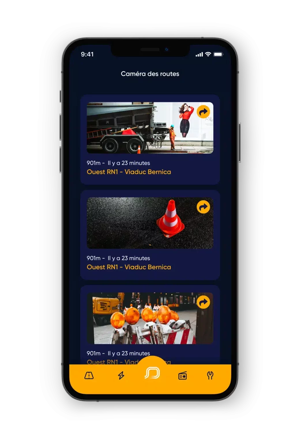 application mobile info trafic